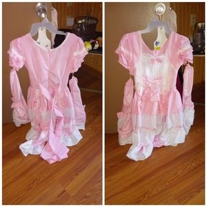 Pink And White Lolita Dress